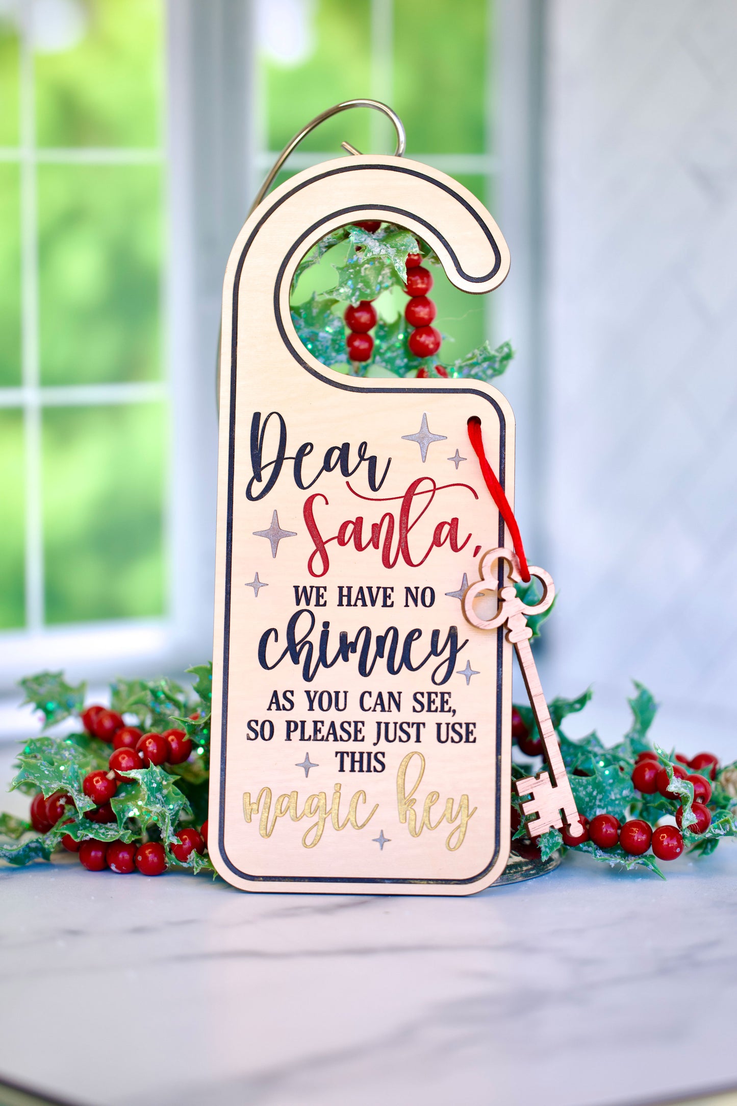 “No Chimney” Door Hangers