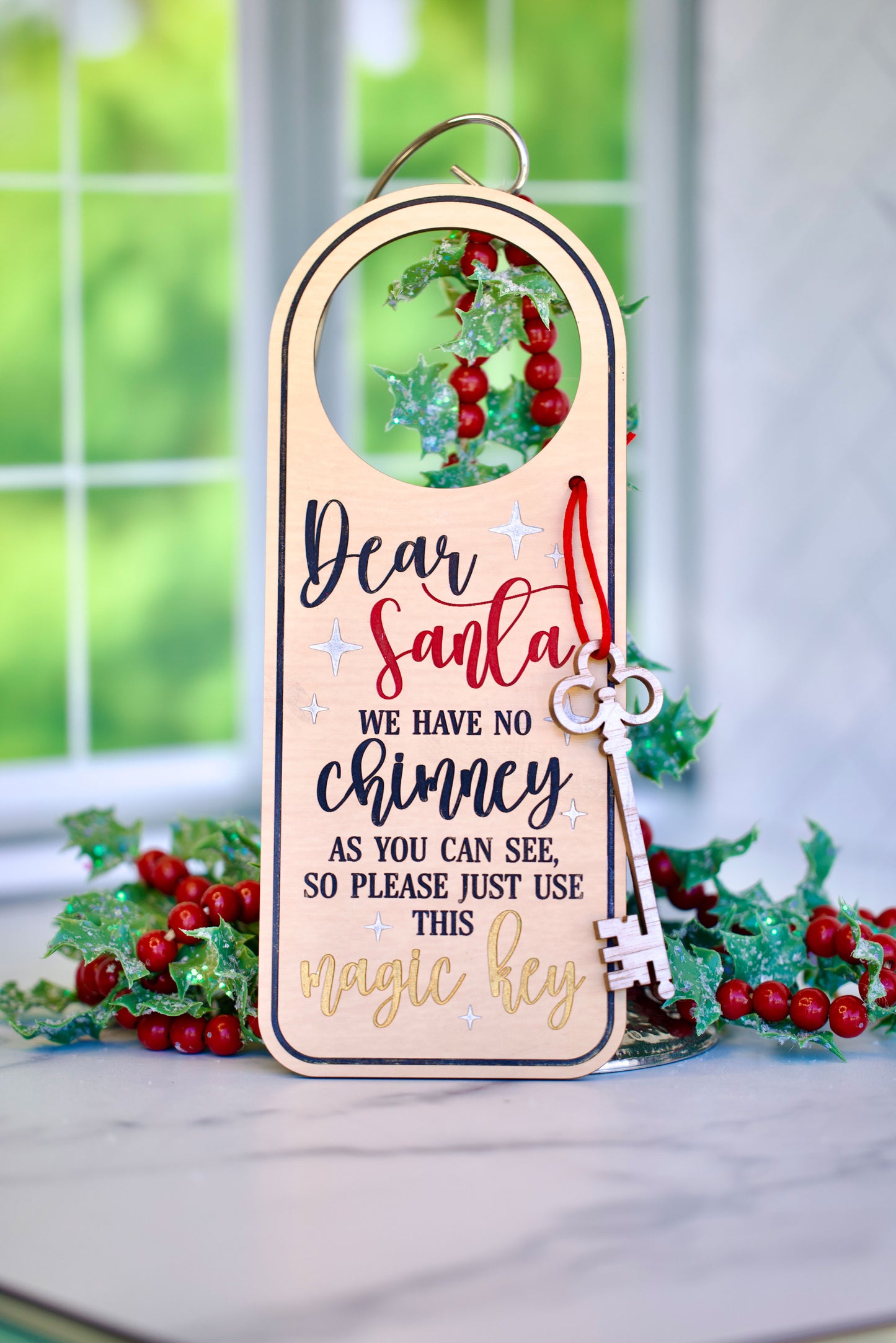 “No Chimney” Door Hangers