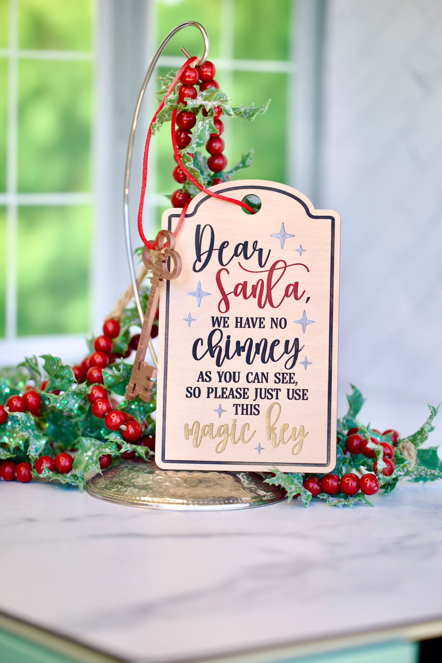 “No Chimney” Door Hangers