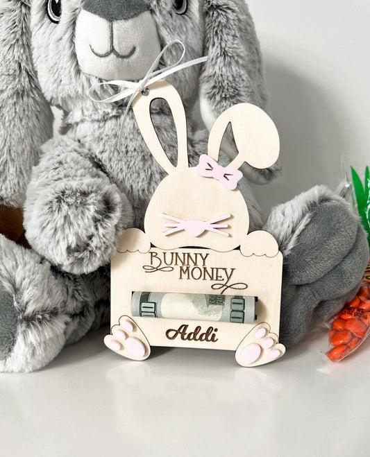 Bunny Money Tag