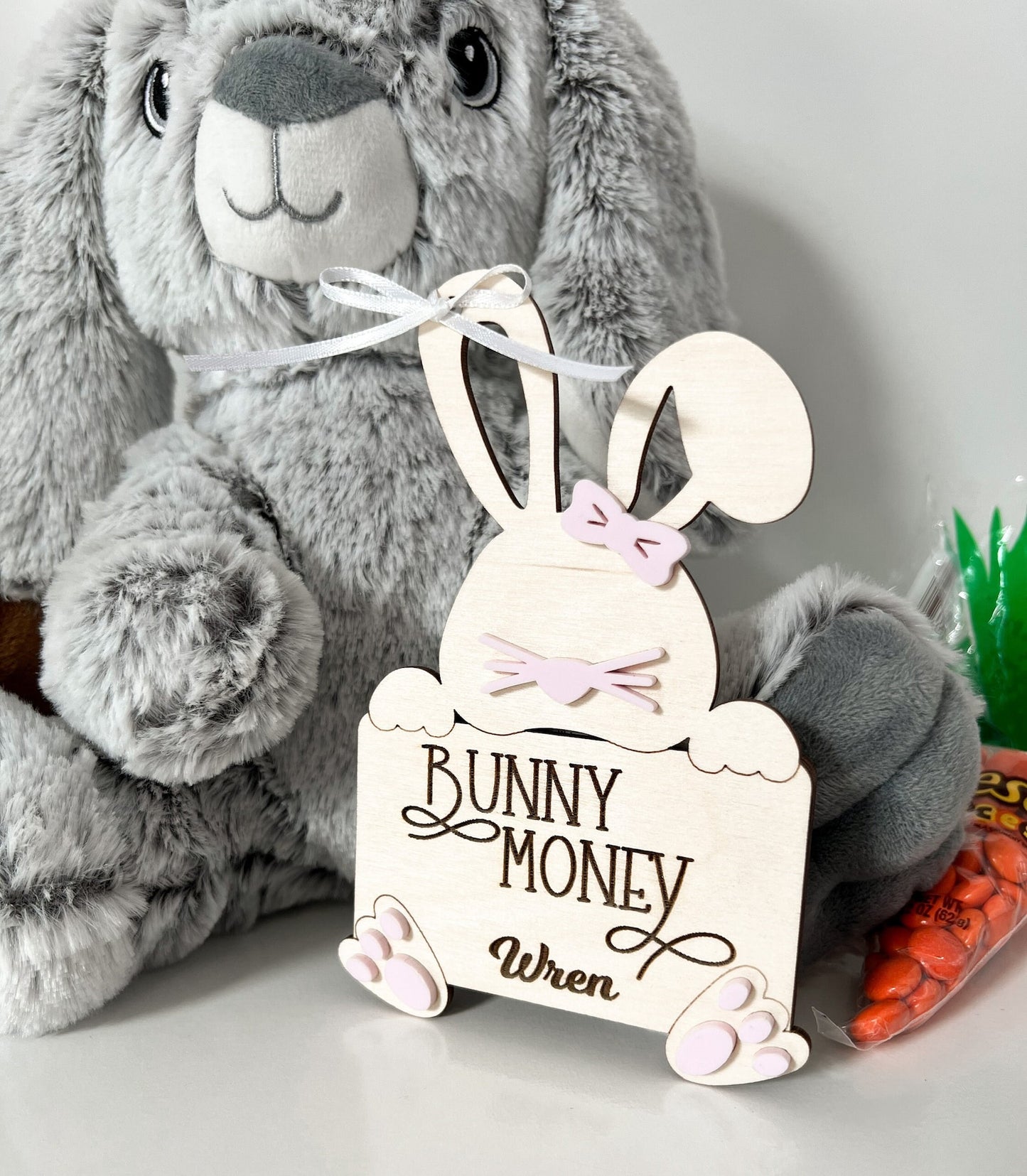 Bunny Money Tag