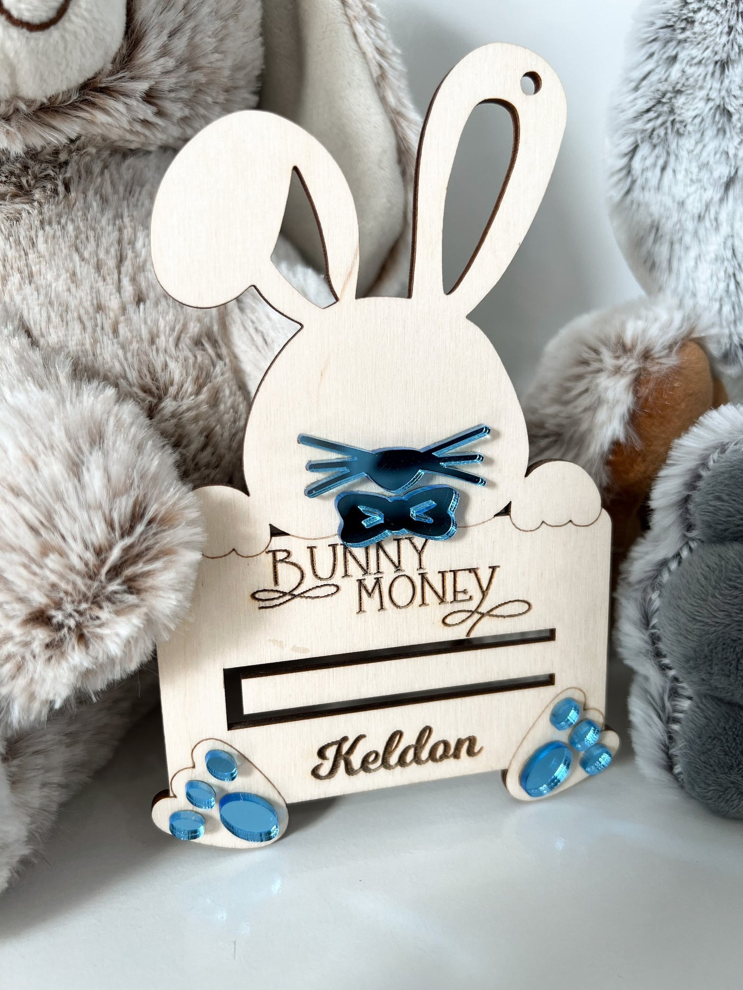 Bunny Money Tag