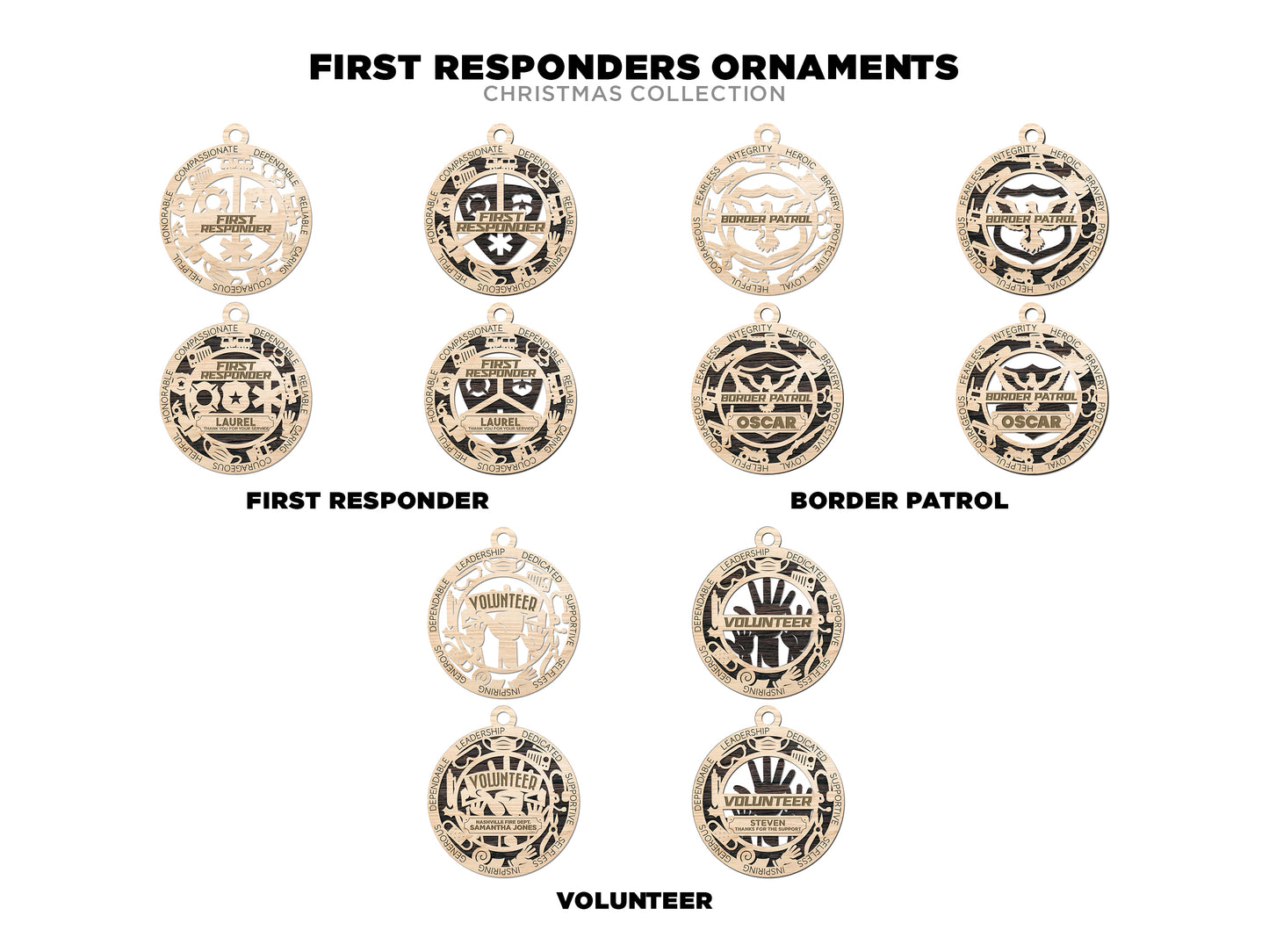 First Responder Ornament