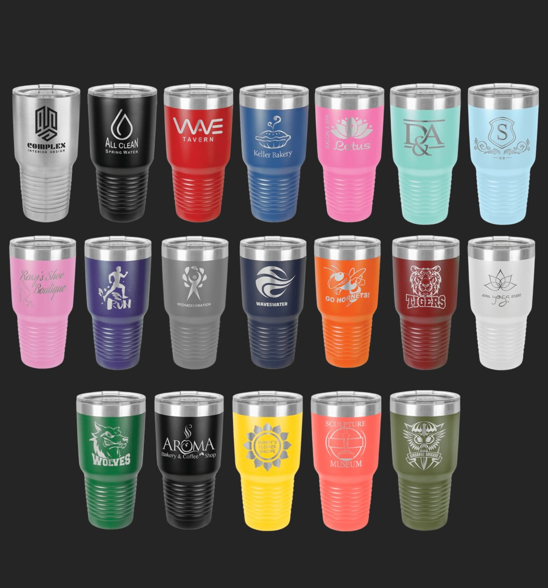OUTLAWS Tumblers - Longleaf Laser Designs