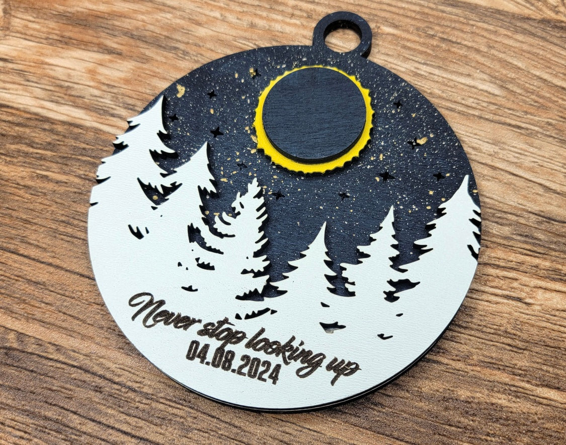 Solar Eclipse 2024 Ornament